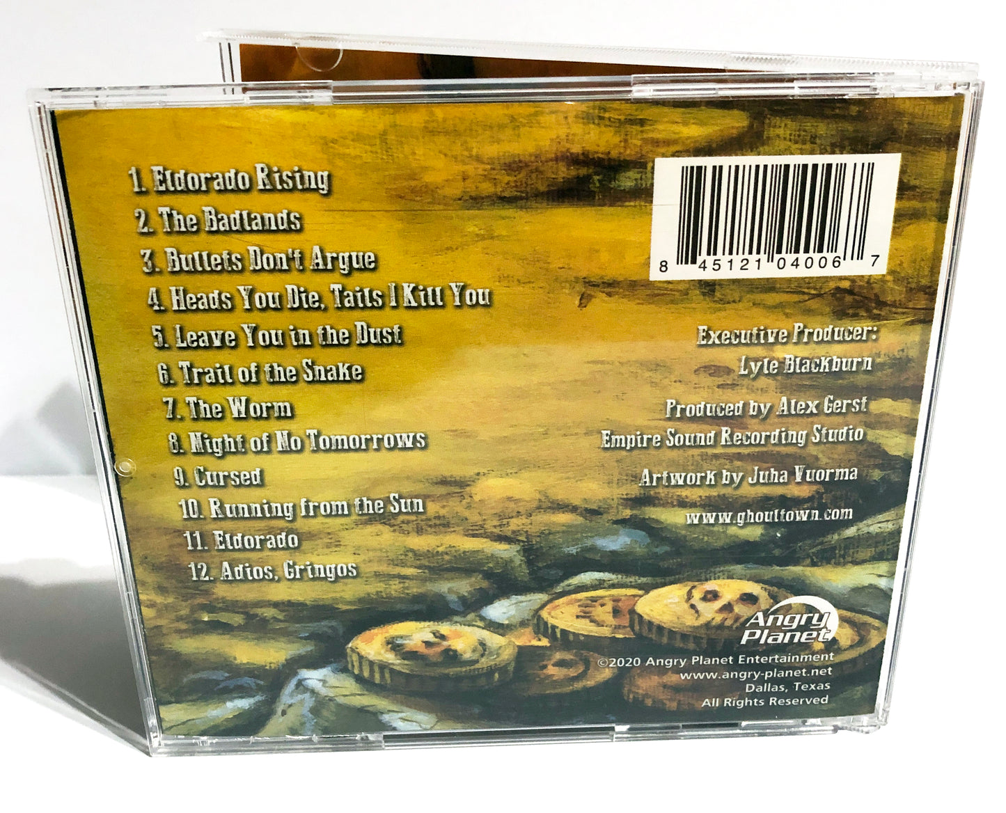 Ghoultown - Curse of Eldorado CD - ALMOST GONE!