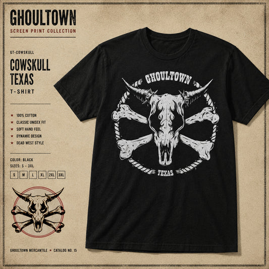 Ghoultown Cowskull Shirt