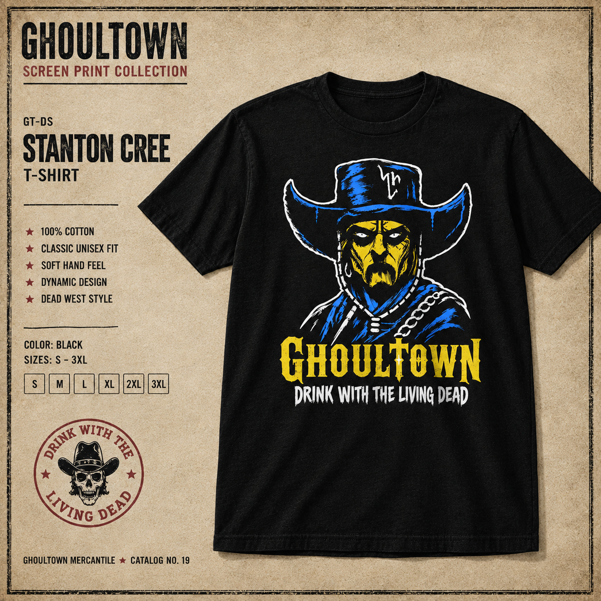 Ghoultown Stanton Cree Shirt