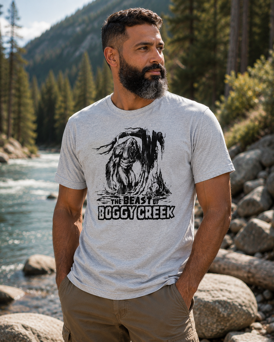 Beast of Boggy Creek Gray Shirt