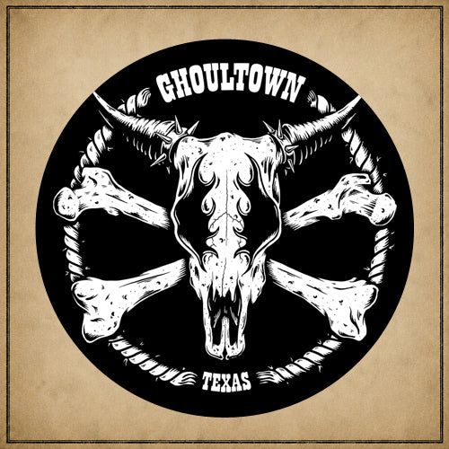 Ghoultown Cowskull Sticker