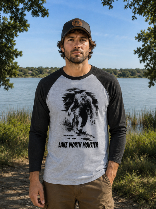 Lake Worth Monster 3/4 Sleeve
