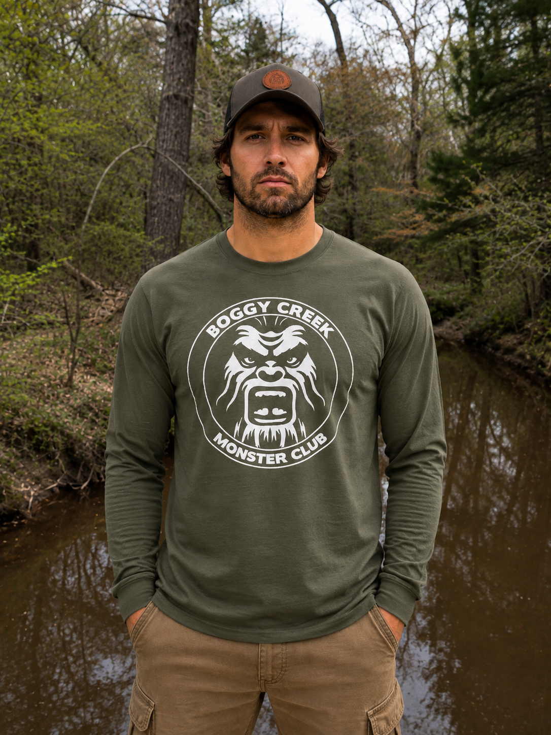 Boggy Creek Monster Club Longsleeve