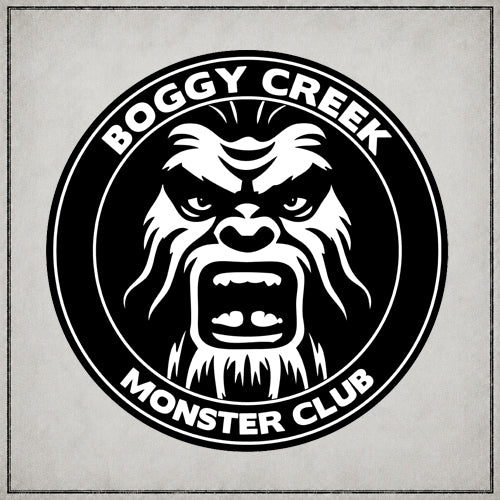 Boggy Creek Monster Club Sticker