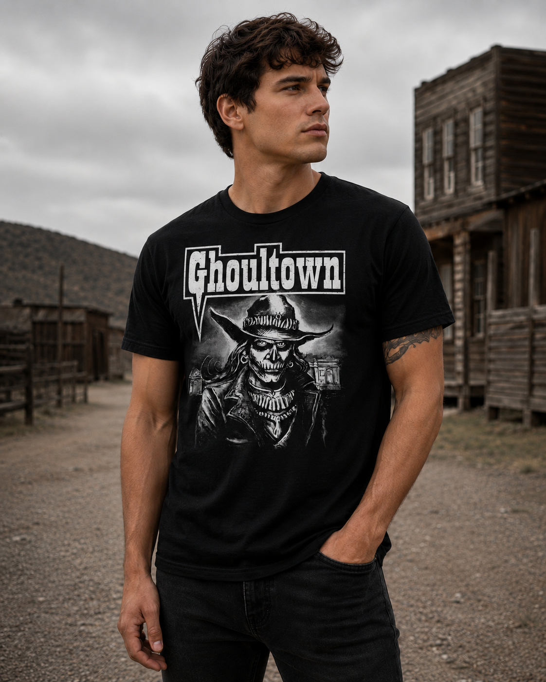 Ghoultown Where Voodoo Sleeps Shirt