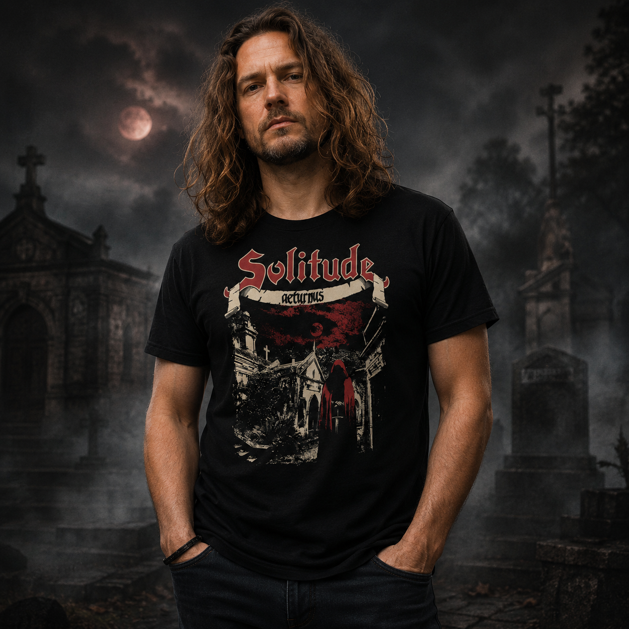 Solitude Aeturnus Doom Church Shirt