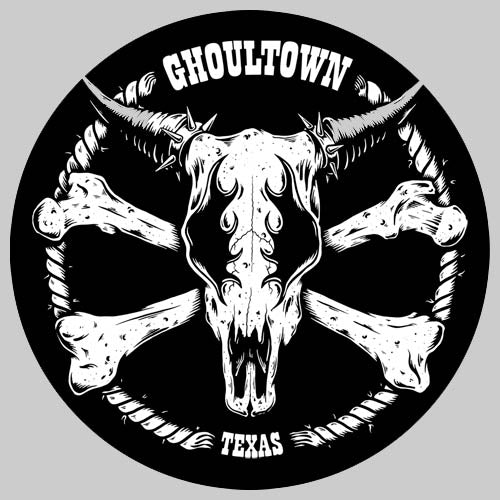 Ghoultown Cowskull Sticker